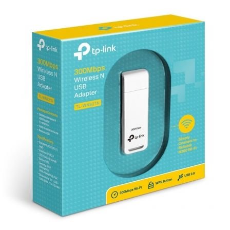 TP-LINK TL-WN821N Adaptador USB 2.0 300N MIMO - Imagen 3