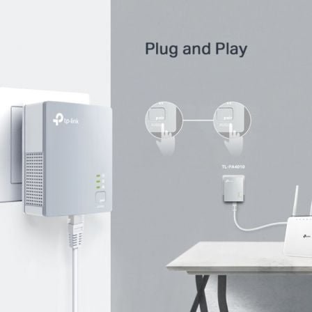 TP-LINK TL-PA4010 KIT Powerline AV600 Mini - Imagen 3