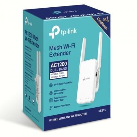 TP-Link RE315 Range Extender WiFi Mesh AC1200 Dual - Imagen 4