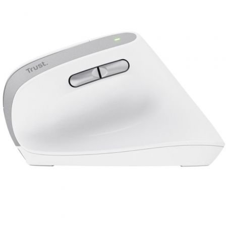 RATON OPTICO WIRELESS ERGONOMICO VERTICAL BAYO II BLANCO TRUST - Imagen 3