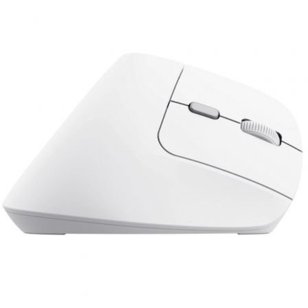RATON OPTICO WIRELESS ERGONOMICO VERTICAL BAYO II BLANCO TRUST - Imagen 4