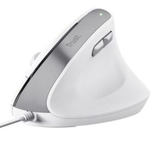 RATON OPTICO ERGONOMICO VERTICAL BAYO II BLANCO TRUST