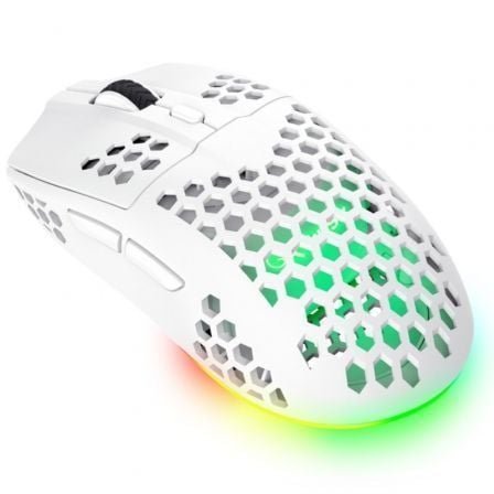 RATON GAMING GXT929 HELOX BLANCO RGB TRUST - Imagen 2