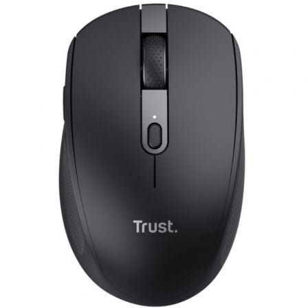 MOUSE TRUST WIRELESS Y BLUETOOTH OZAA 24819 NEGRO RECARGABLE- SENSOR OPTICO - 6 BOTONES - 800/1600/3200DPI - RECEPTOR USB-A/USB-C - Imagen 3