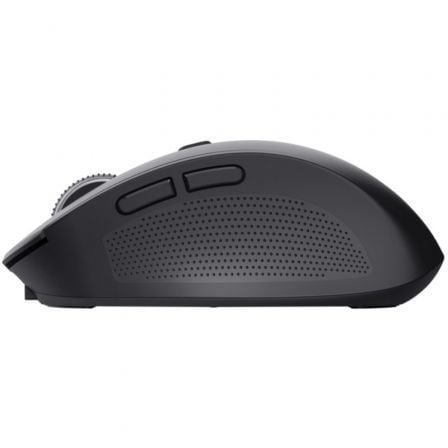 MOUSE TRUST WIRELESS Y BLUETOOTH OZAA 24819 NEGRO RECARGABLE- SENSOR OPTICO - 6 BOTONES - 800/1600/3200DPI - RECEPTOR USB-A/USB-C - Imagen 4