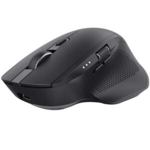 MOUSE TRUST WIRELESS Y BLUETOOTH OZAA+ 24820 NEGRO MULTIDESPOSITIVO RECARGABLE- SENSOR OPTICO - 6 BOTONES - 800/1600/3200DPI - RECEPTOR USB-A/USB-C