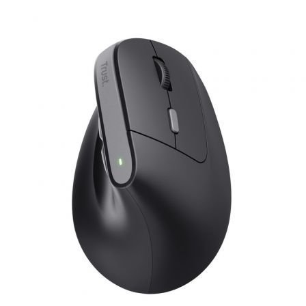 RATON OPTICO WIRELESS ERGONOMICO VERTICAL TM-270 NEGRO TRUST - Imagen 2