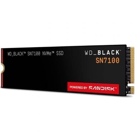 500 GB SSD SERIE M.2 2280 PCIe BLACK NVME SN7100 WD - Imagen 2