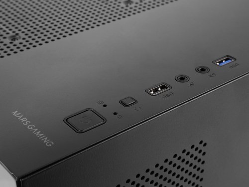 CAJA MINITORRE ATX MC-3TLITE NEGRO MARS GAMING - Imagen 4