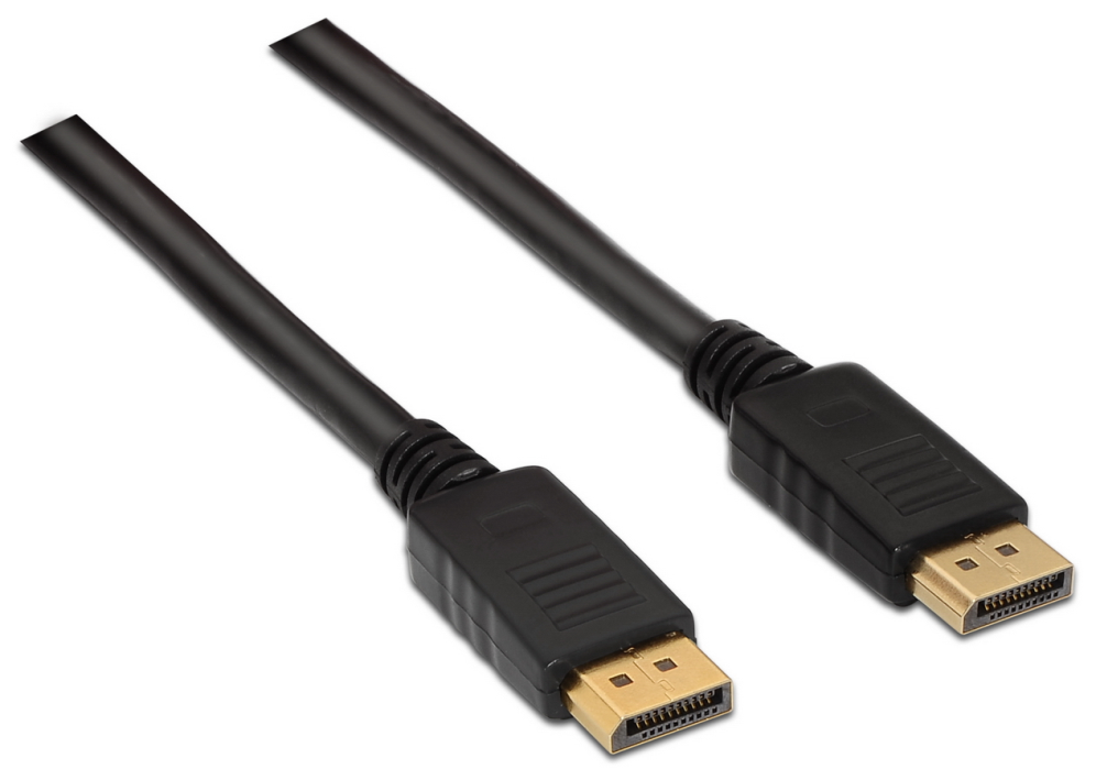 Cable Displayport 1.2 4K Macho - Displayport Macho/ 3m/ Negro - Aisens A124-0130