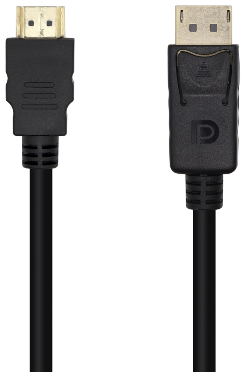 Cable Displayport Macho - HDMI Macho/ 1m/ Negro - Aisens A125-0459