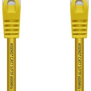 Cable de Red RJ45 SFTP Aisens A146-0474 Cat.7/ 1m/ Amarillo