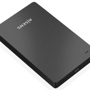 Caja Externa para Disco Duro de 2.5" Aisens ASE-2542B/ USB C/ Sin tornillos