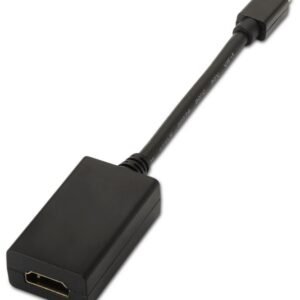 Adaptador Aisens A125-0137/ Mini Displayport Macho - HDMI Hembra