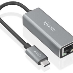 Adaptador USB 3.0 - RJ45 Aisens A109-0898/ 1000Mbps