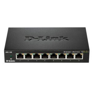 D-Link DGS-108 Switch 8p 10/100/1000Mbps RJ45