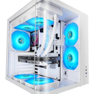 CAJA SEMITORRE ATX MC-CURV BLANCO MARS GAMING