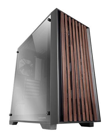 Caja SemiTorre ATX MC-WOODC NEGRO MARS GAMING - Imagen 2