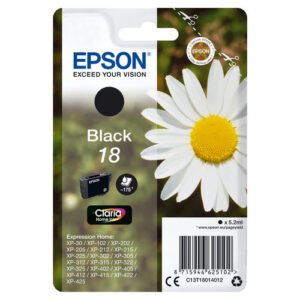 Epson Cartucho T1801 Negro XP225/322/422