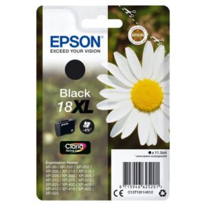 Epson Cartucho T1811XL Negro XP225/XP322/XP422