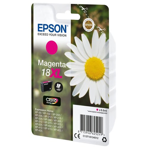 Epson Cartucho T1813XL Magenta XP225/322/422 - Imagen 2