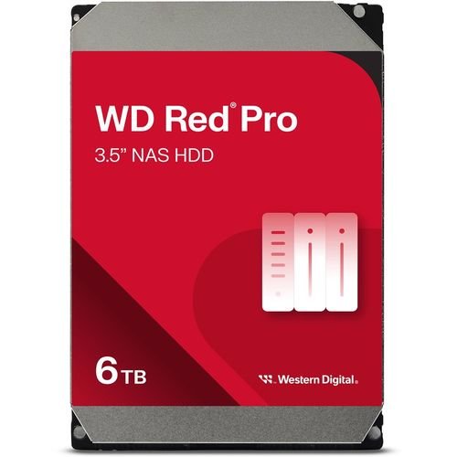 Western Digital WD6005FFBX 6TB SATA6 256MB Red Pro