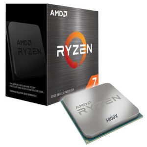 AMD Ryzen 7 5800X 3.8Ghz (4.7Ghz ) 36MB 8 CORE 105W AM4 ( Sin ventilador )