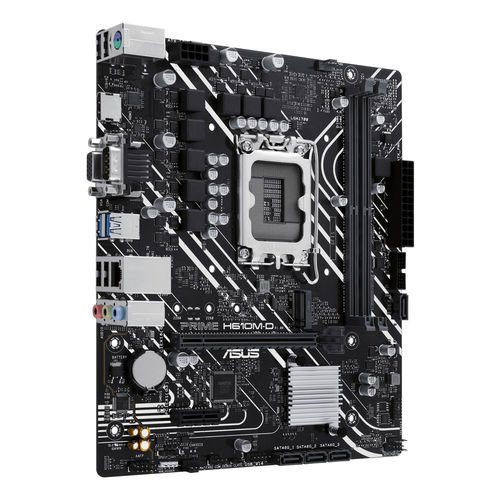 ASUS PRIME H610M-D M-ATX 2xDDR5 Skt1700 Gen 12º/13 VGA HDMI M.2 G-LAN USB3.2 - Imagen 4