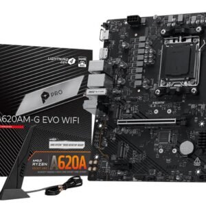 MSI Placa Base PRO A620AM-G EVO WIFI DDR5 mATX