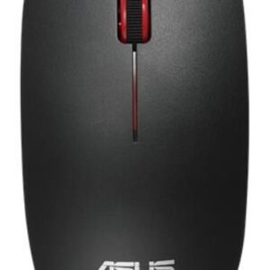 RATON ASUS WT300 RF OPTICO 1600DPI INALAMBRICO NEGRO/ROJO