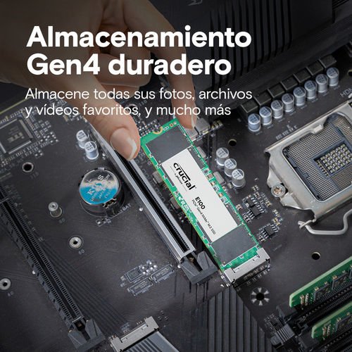 Crucial E100 SSD 2 TB M.2 PCIe 4.0 NVMe - Imagen 4