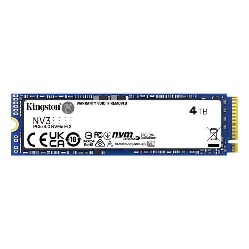 Kingston NV3 SSD 4TB PCIe NVMe Gen 4.0 - Imagen 3