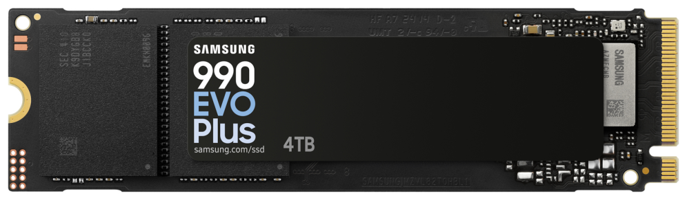 Samsung 990 EVO Plus SSD 4TB PCIe 4.0x 4 NVMe 2.0