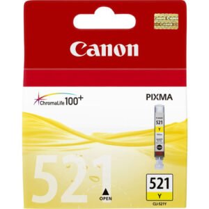 Tinta Canon CLI521Y Amarillo