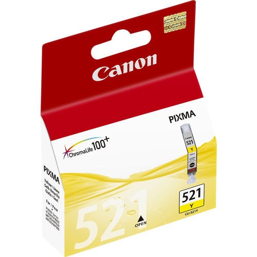 Tinta Canon CLI521Y Amarillo - Imagen 2