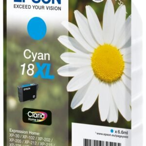 Epson Cartucho T1812XL Cian XP225/322/422