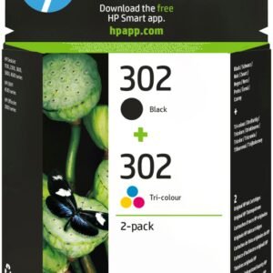 HP Cartucho Multipack 302 Negro+ Color