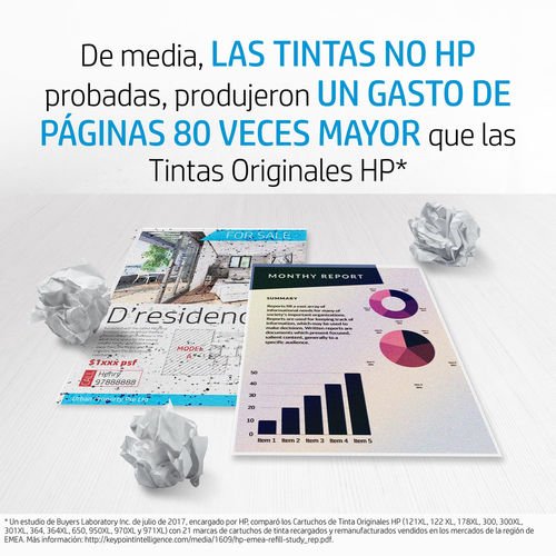 HP 903 Cartucho Magenta T6L91AE Officejet Pro 6960 - Imagen 2