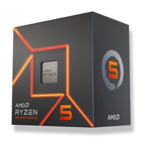 CPU AMD AM5 RYZEN 5 7400 3.3Ghz - 4.3Ghz 6 CORE 3MB 16MB CACHE 64BIT 65WAT BOX