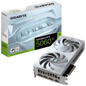 Tarjeta Gráfica Gigabyte GeForce RTX 5060 Ti Eagle OC ICE/ 8GB GDDR7