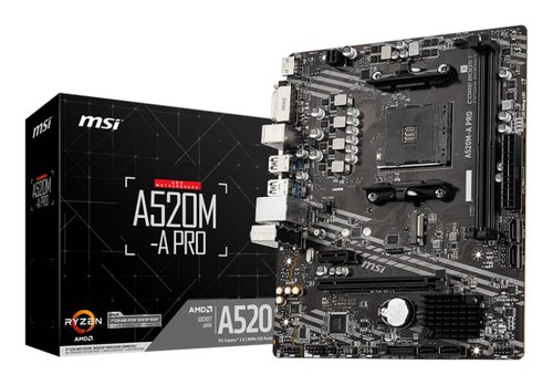 Placa Base MSI A520M-A PRO mATX AM4